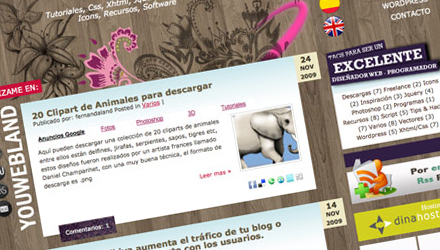 Inspired Magazine: Showcase of Creative Blogs with Totally Original Design