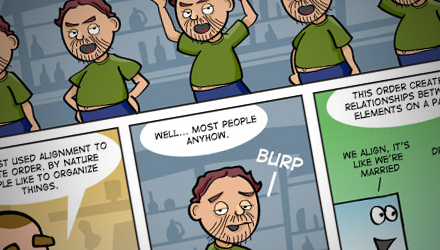 The Brads - alignment in design