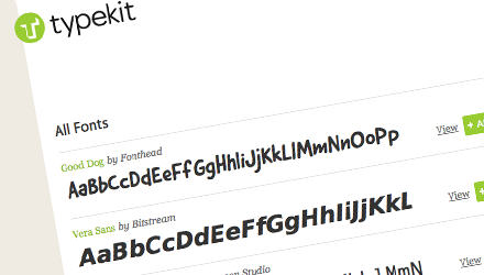 Typekit Typekit
