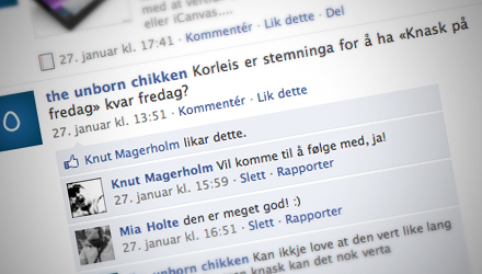 Knask på ein fredag, veke 5